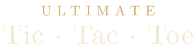 Ultimate Tic Tac Toe